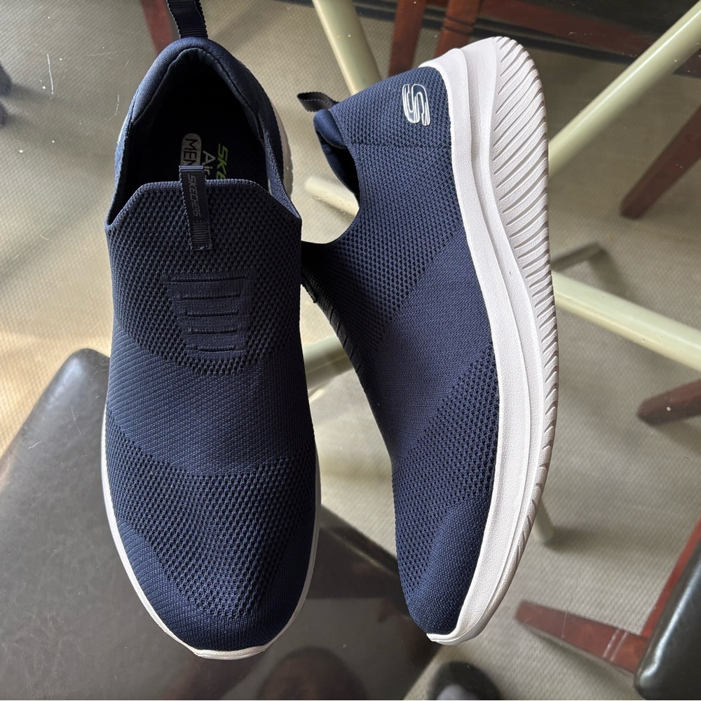 Skechers Men's Navy Slip-On Shoes